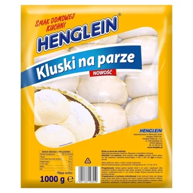 Henglein Kluski na parze 1000 g  - 0