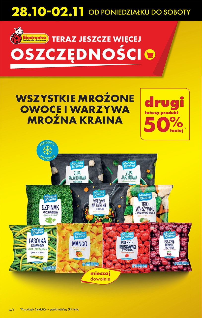 Gazetka: Oszczędzaj na co dzień - Biedronka - strona 6