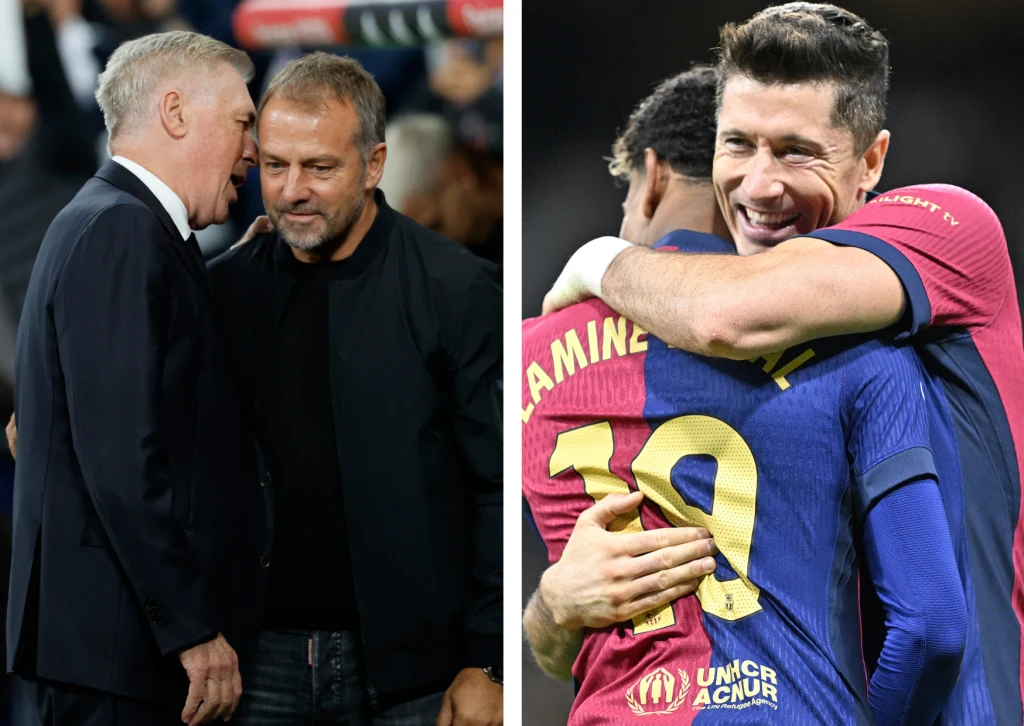 FC Barcelona ograła zdecydowanie Real Madryt (m.in. dzięki Robertowi Lewandowskiemu), a teraz... powrócił temat ewentualnego rozbratu Carla Ancelottiego z "Królewskimi" FC Barcelona ograła zdecydowanie Real Madryt (m.in. dzięki Robertowi Lewandowskiemu), a teraz... powrócił temat ewentualnego rozbratu Carla Ancelottiego z "Królewskimi"