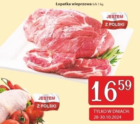 Łopatka wieprzowa Polski