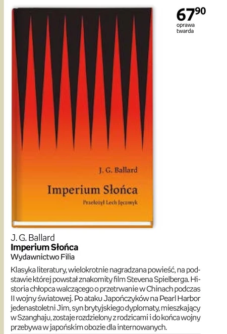 Imperium słońca J. G. Ballard