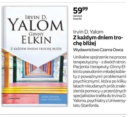 Z każdym dniem trochę bliżej Irvin D. Yalom