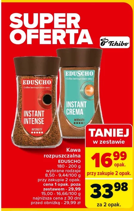 Eduscho Instant Classic Kawa rozpuszczalna 200 g