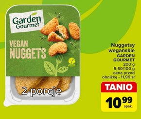 Garden Gourmet Wegańskie nuggetsy 200 g niska cena