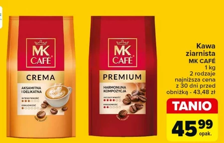 MK Café Premium Kawa ziarnista 1000 g