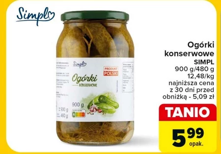 Консервовані огірки Simpl