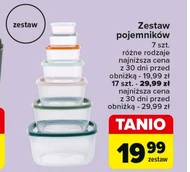 Zestaw pojemników