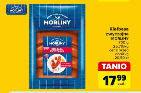 Morliny Kiełbasa zwyczajna 700 g