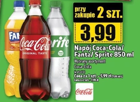 Napój gazowany Coca-Cola