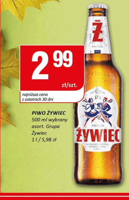 Żywiec Piwo jasne 500 ml