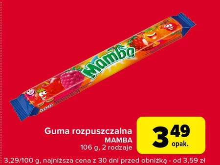 Guma rozpuszczalna Mamba