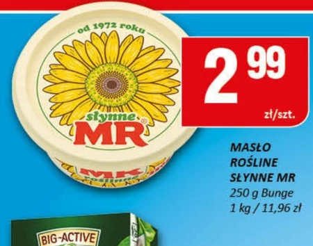 MR Słynne Roślinne Margaryna 250 g