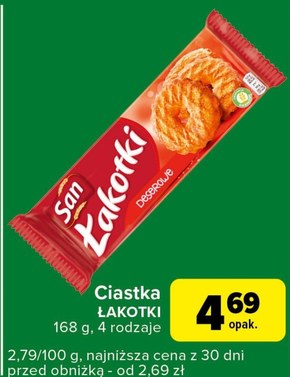 Ciastka Łakotki niska cena