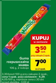 Guma rozpuszczalna Mamba