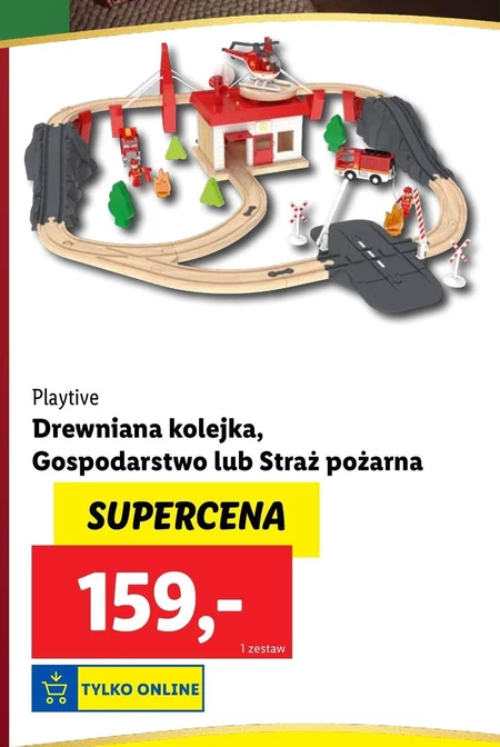 Kolejka drewniana Playtive