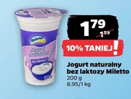 Jogurt bez laktozy Miletto