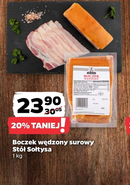 Сирий бекон Stół Sołtysa