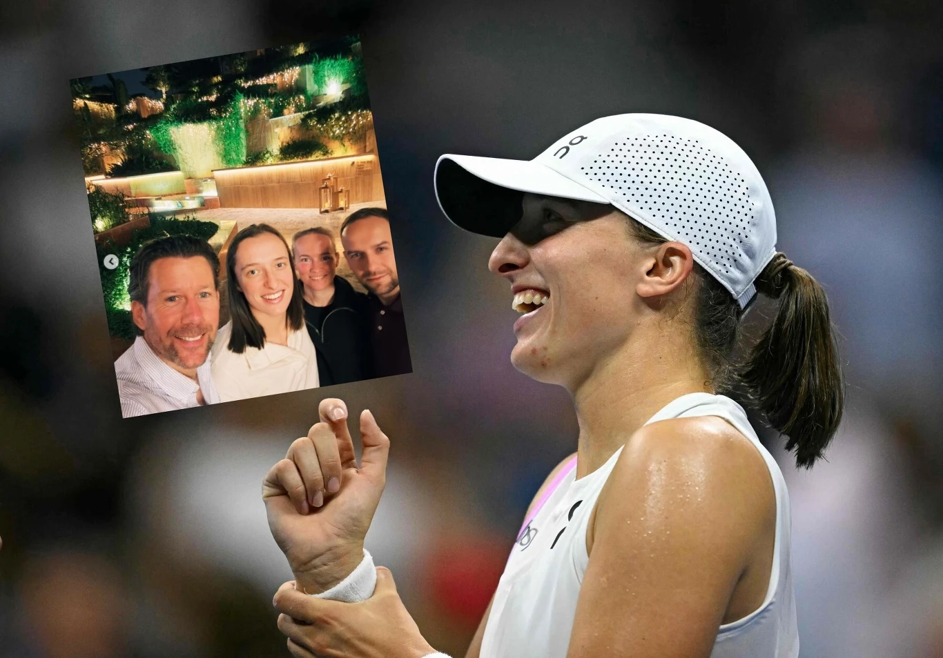 Iga Świątek wraz ze swoim teamem poleciała na turniej w Arabii Saudyjskiej Iga Świątek wraz ze swoim teamem poleciała na turniej w Arabii Saudyjskiej