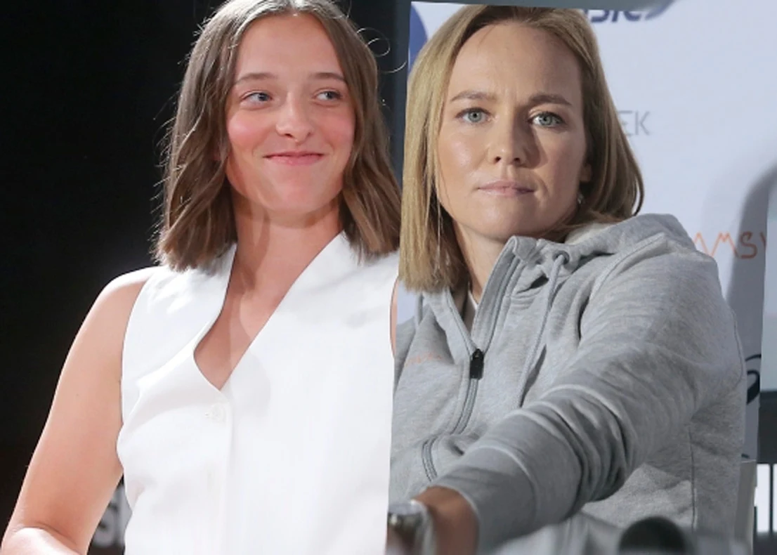 Iga Świątek i Daria Abramowicz Iga Świątek i Daria Abramowicz