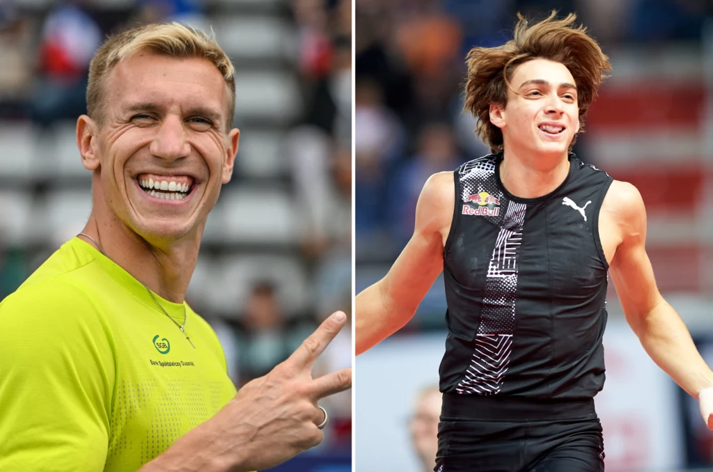 Piotr Lisek i Armand Duplantis Piotr Lisek i Armand Duplantis