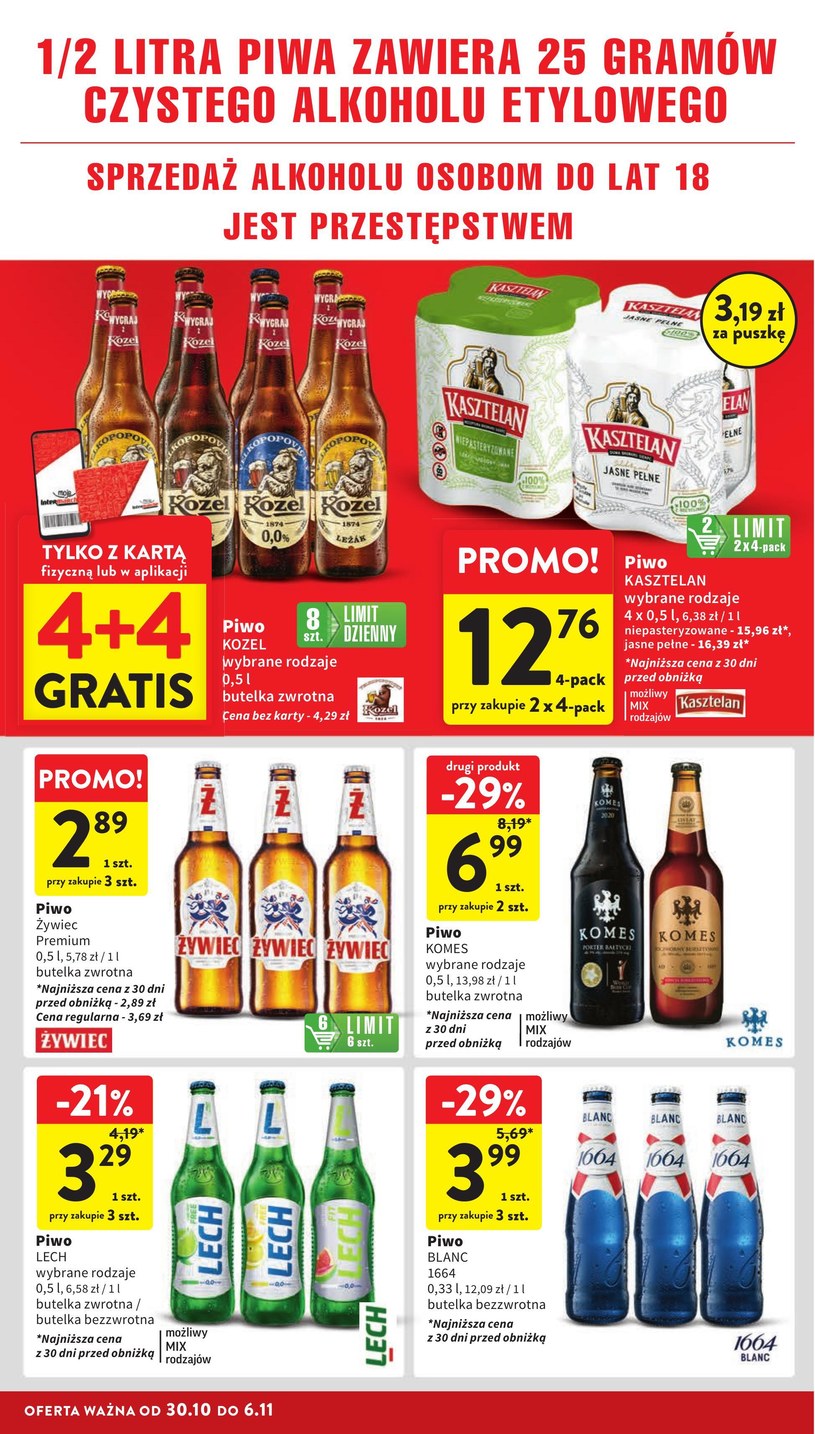 Gazetka: Kwiaty i znicze w Intermarche  - strona 30