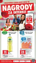 Kwiaty i znicze w Intermarche 