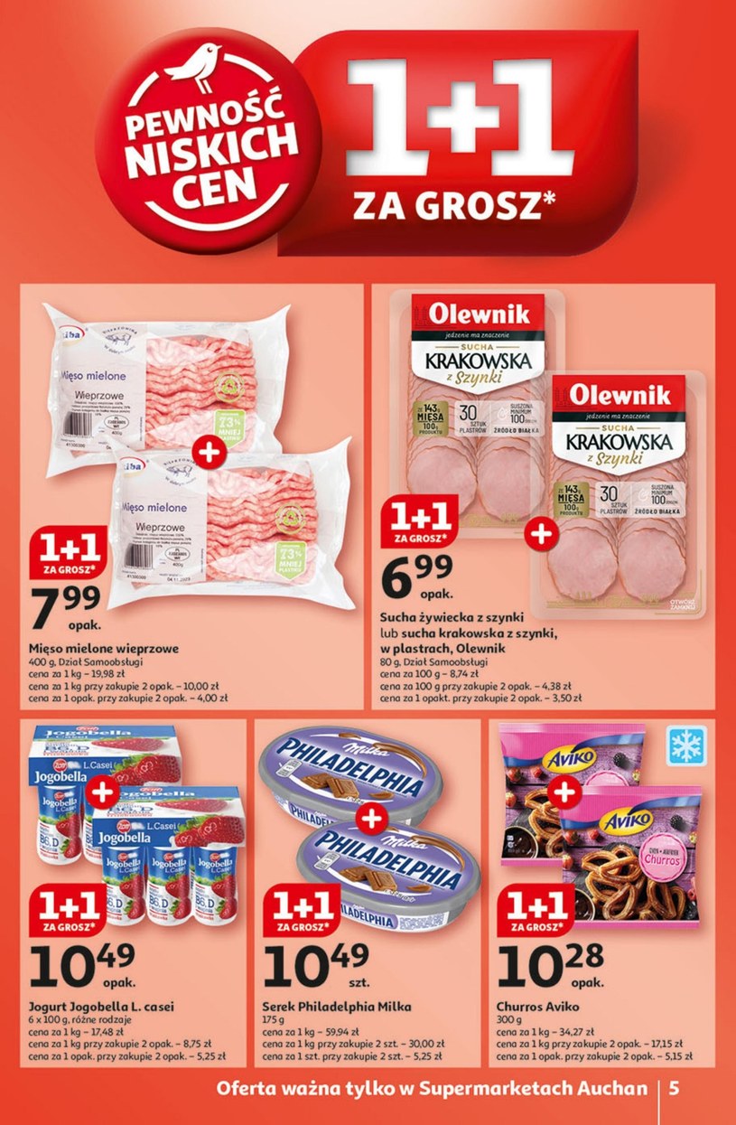 Gazetka: Za grosz w  Auchan Supermarket  - strona 5