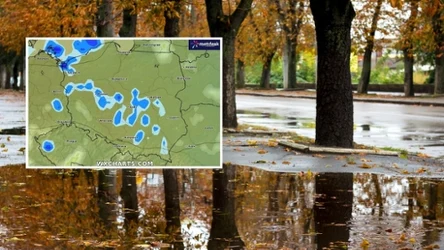 Wtorek będzie pochmurny i deszczowy w praktycznie całej Polsce - prognozuje IMGW. Przeważnie będą to jednak słabe deszcze i mżawki