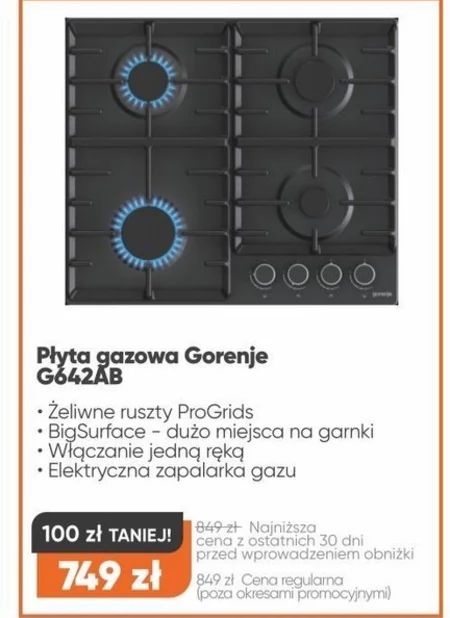 Płyta gazowa Gorenje