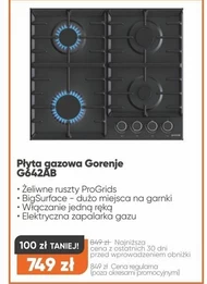 Płyta gazowa Gorenje