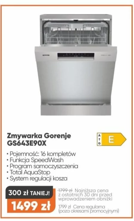 Zmywarka Gorenje