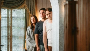 Maja Ostaszewska, Marcin Dorociński Adam Woronowicz w "Teściach 3"