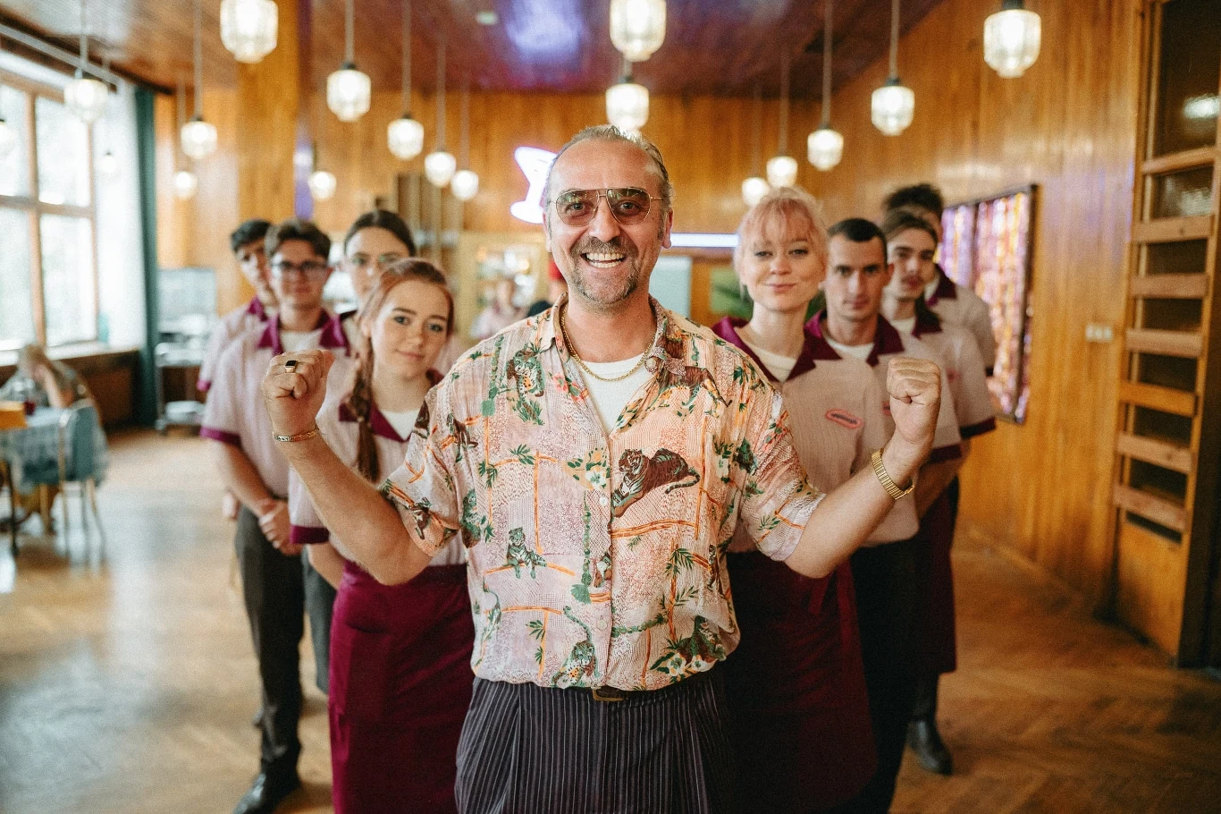 Wojciech Mecwaldowski w filmie "Teściowie 3"
