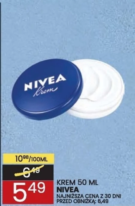 Зволожуючий крем Nivea