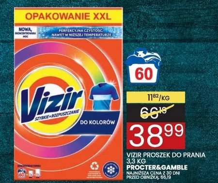 Vizir Proszek do prania Color, 60 prań