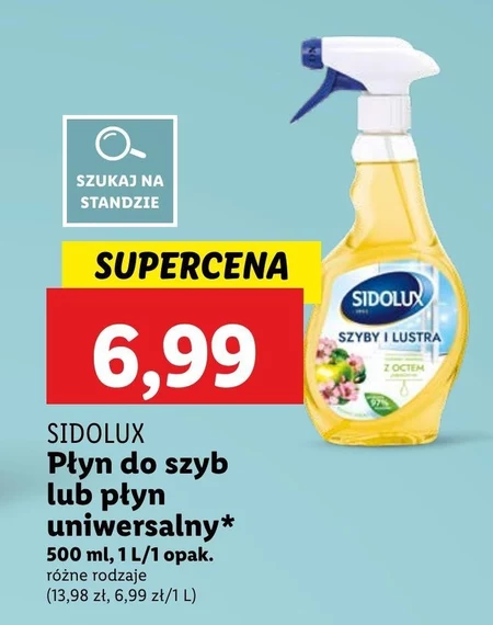 Płyn uniwersalny Sidolux
