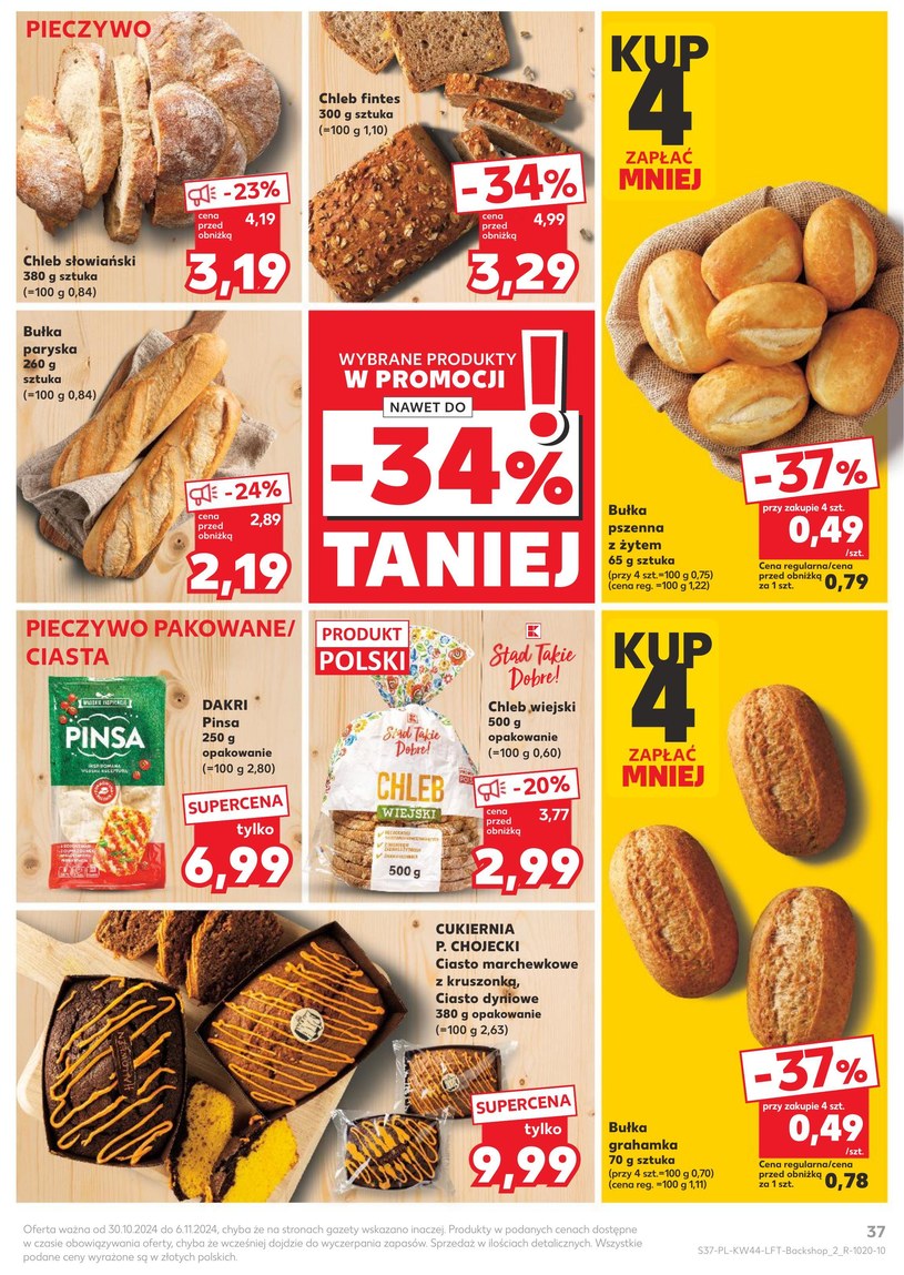 Gazetka: Znakomita świeżość i smak! - Kaufland - strona 37