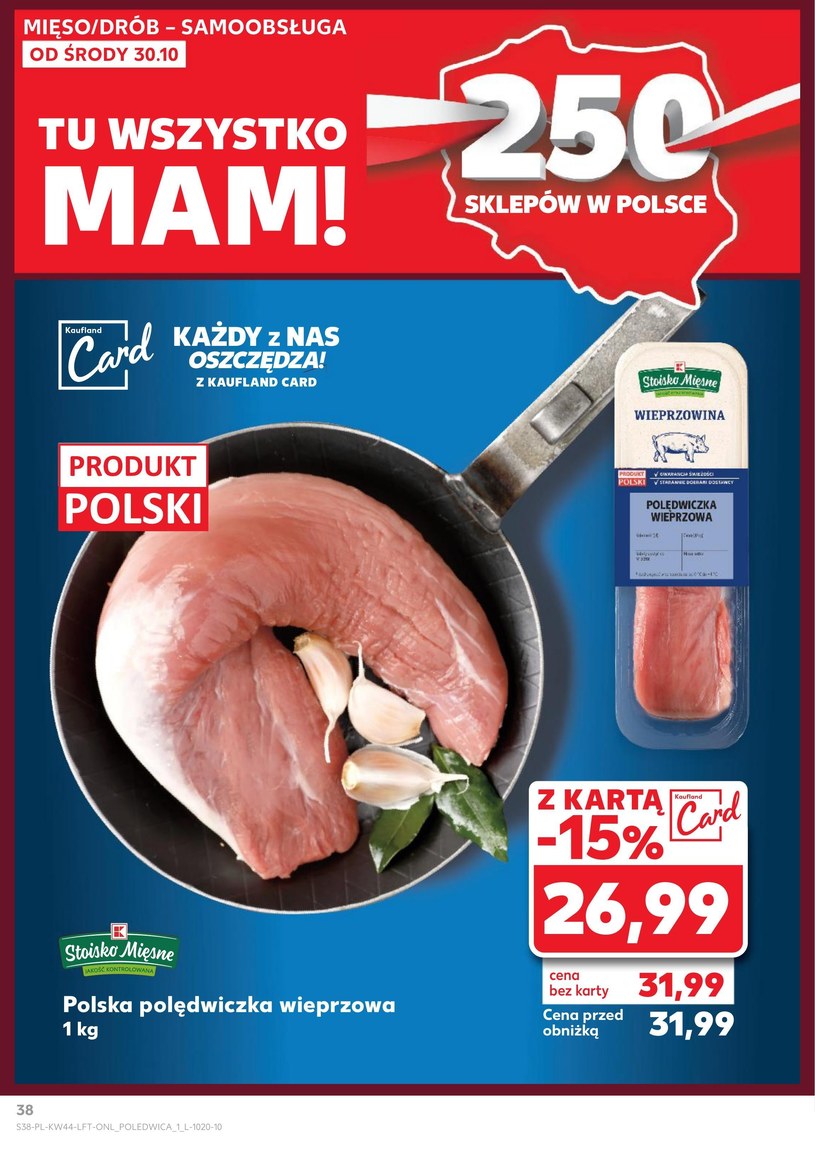 Gazetka: Znakomita świeżość i smak! - Kaufland - strona 38