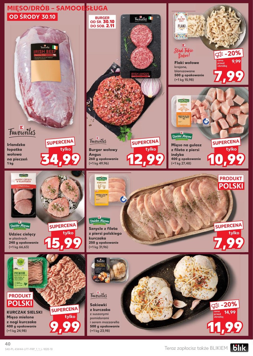 Gazetka: Znakomita świeżość i smak! - Kaufland - strona 40