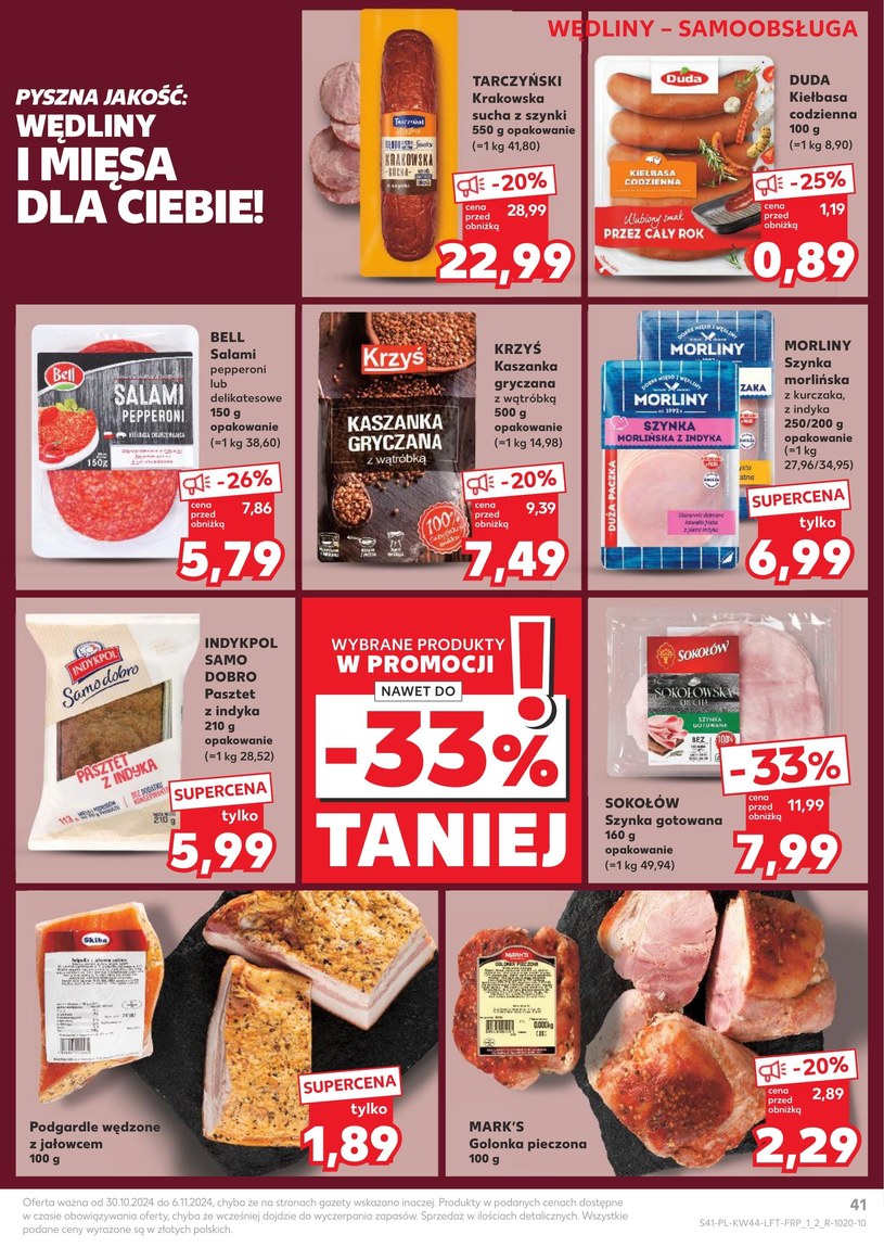 Gazetka: Znakomita świeżość i smak! - Kaufland - strona 41