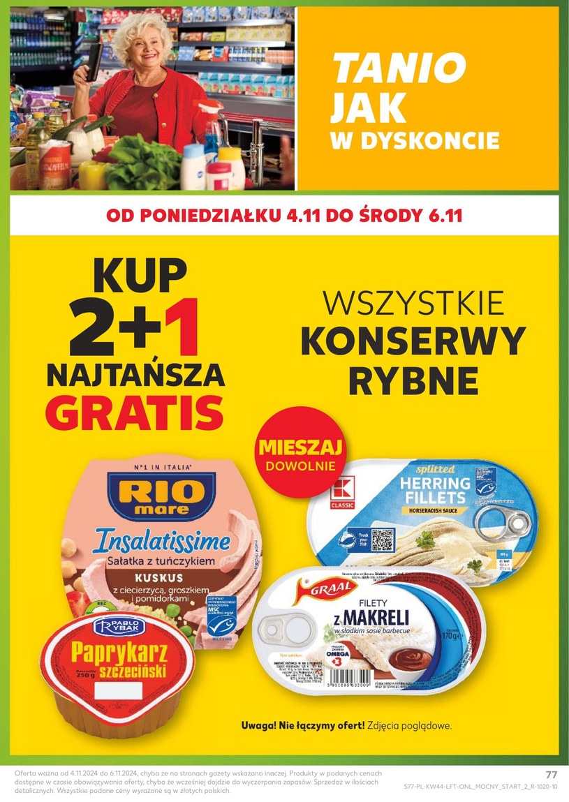 Gazetka: Znakomita świeżość i smak! - Kaufland - strona 77