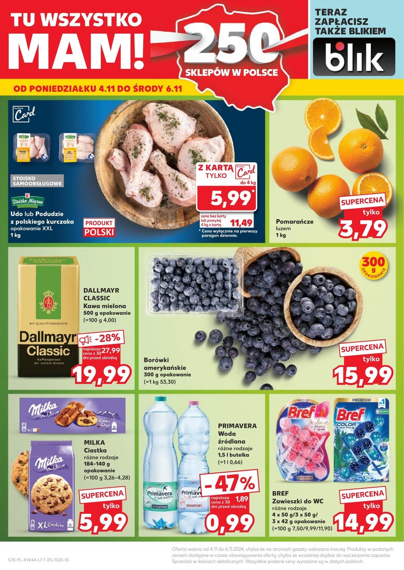 Gazetka: Znakomita świeżość i smak! - Kaufland - strona 78