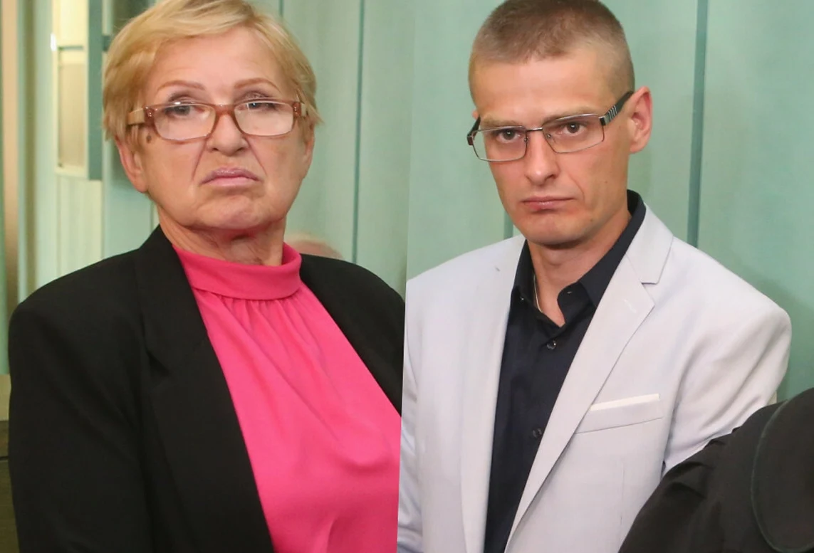 Tomasz Komenda z mamą Tomasz Komenda z mamą