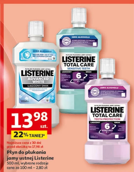 Płyn do płukania Listerine