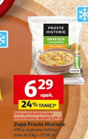 Proste Historie Zupa jarzynowa 450 g niska cena