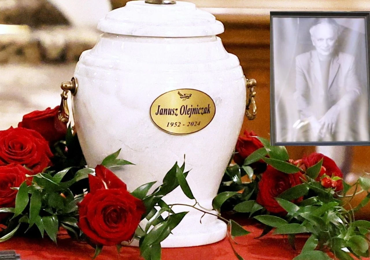 Tłum gwiazd żegnał zmarłego Janusza Olejniczaka. Tłum gwiazd żegnał zmarłego Janusza Olejniczaka.