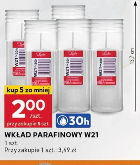 Wkład parafinowy OH!