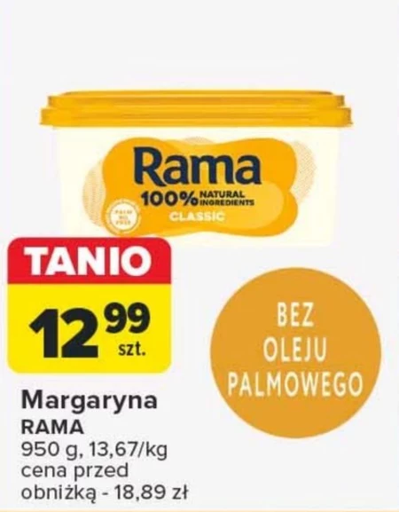 Rama Classic Tłuszcz do smarowania 950 g