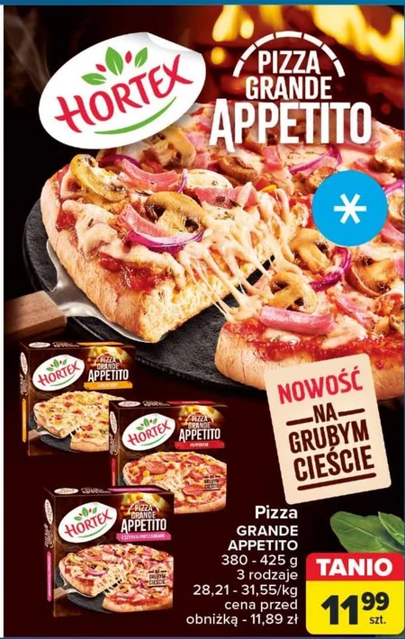 Hortex Grande Appetito Pizza pepperoni 390 g