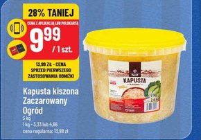 Kapusta kiszona Zaczarowany Ogród niska cena